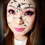 halloween-makeup-cracked