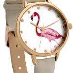 New Look flamingo watch
